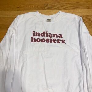 White Indiana Hoosiers Sweatshirt